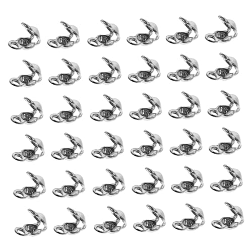 YOSADIER 200 Stück DIY Schmuck Verschlüsse aus Silberfarbene Ketten und Armbandverbinder Langlebige DIY Halskettenverschlüsse für Schmuckherstellung YOSADIER 200 Stück DIY Schmuck Verschlüsse aus Silberfarbene Ketten und Armbandverbinder Langlebige DIY Halskettenverschlüsse für Schmuckherstellung von YOSADIER