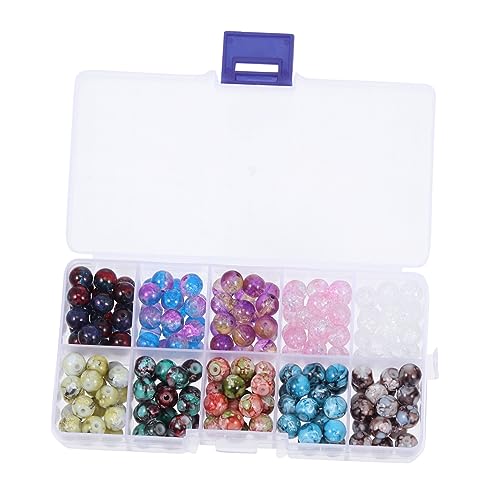 YOSADIER 200 Stück Diy Bastelperlen Natürliche Steine Spacer Beads für Schmuckherstellung Farben im Armbänder und Hochwertige Schmuckzubehör YOSADIER 200 Stück Diy Bastelperlen Natürliche Steine Spacer Beads für Schmuckherstellung Farben im Armbänder und Hochwertige Schmuckzubehör von YOSADIER