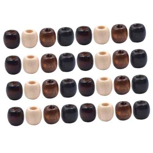 YOSADIER 200 Stück Große Holzperlen für Diy Schmuck Holzperlen für Bastelarbeiten Robuste für Armbänder und Dekorationen für Projekte Verschiedenen Farben YOSADIER 200 Stück Große Holzperlen für Diy Schmuck Holzperlen für Bastelarbeiten Robuste für Armbänder und Dekorationen für Projekte Verschiedenen Farben von YOSADIER