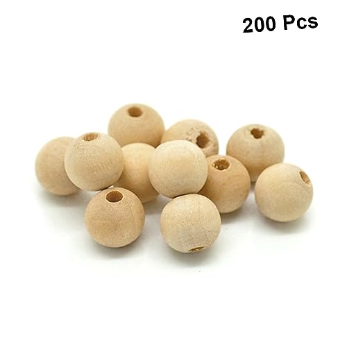 YOSADIER 200 Stück Holzperlen Natürliche Runde Spacer Perlen für Diy Schmuck Handgefertigte Holzperlen für Bastelprojekte Makramee und Armbänder Hohe Verarbeitungsqualität YOSADIER 200 Stück Holzperlen Natürliche Runde Spacer Perlen für Diy Schmuck Handgefertigte Holzperlen für Bastelprojekte Makramee und Armbänder Hohe Verarbeitungsqualität von YOSADIER