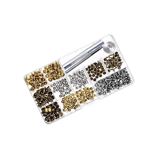 YOSADIER 240 Satz Teiliges Set Druckknopf und Nieten Set für Lederhandwerk Metall Snap Verschlüsse mit Werkzeugen und Aufbewahrungsbox für Diy Projekte YOSADIER 240 Satz Teiliges Set Druckknopf und Nieten Set für Lederhandwerk Metall Snap Verschlüsse mit Werkzeugen und Aufbewahrungsbox für Diy Projekte von YOSADIER