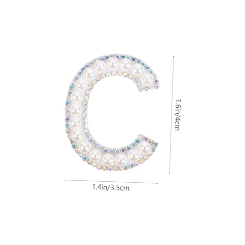 YOSADIER 26 Stück Teiliges Alphabet Aufnäher mit Perlen und Strass Kreative DIY Applikationen zum Aufnähen für Kleidung Taschen Hüte Vielseitig Dekorative Buchstaben Patches YOSADIER 26 Stück Teiliges Alphabet Aufnäher mit Perlen und Strass Kreative DIY Applikationen zum Aufnähen für Kleidung Taschen Hüte Vielseitig Dekorative Buchstaben Patches von YOSADIER