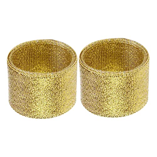 YOSADIER 2Er Rollen Set Ripsband Seidenband Bänder Schleifen Zum Verpacken Geschenkband Goldband Organzaband Geschenkband Verpackungsband Für Blumen Stoff Verpackungsbänder Golden von YOSADIER
