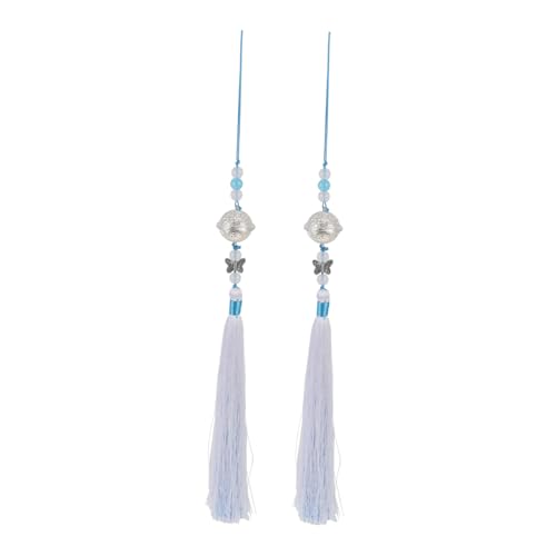 YOSADIER 2Stücke Chinesische Retro Quaste Anhänger Klassische Bell Quaste mit Traditionellem Design für Kostüm Party von YOSADIER