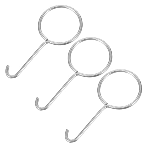 YOSADIER 3 Stück Teiliges Bjd Puppenwerkzeug Metall Puller mit Rundem Griff Präzise O Förmige Konstruktion für Sichere Kopf und Augenentfernung Kompatibel mit Puppen Geeignet für DIY und von YOSADIER
