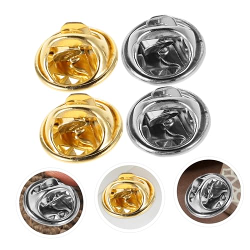 YOSADIER 30 Sätze Butterfly Clutch Pin Backs Verschluss Sicherer Anstecker Rückseite für Broschen Anstecknadeln Krawatten Hüte Gold Silber Ersatz für Lapel Pins und Badge YOSADIER 30 Sätze Butterfly Clutch Pin Backs Verschluss Sicherer Anstecker Rückseite für Broschen Anstecknadeln Krawatten Hüte Gold Silber Ersatz für Lapel Pins und Badge von YOSADIER