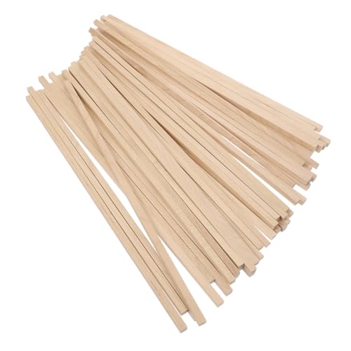 YOSADIER 30 Stück DIY Holzstäbchen Langlebiges Bastelmaterial für Modellbau und Handwerksprojekte für Kreative DIY Ideen mit Familie und Freunden YOSADIER 30 Stück DIY Holzstäbchen Langlebiges Bastelmaterial für Modellbau und Handwerksprojekte für Kreative DIY Ideen mit Familie und Freunden von YOSADIER
