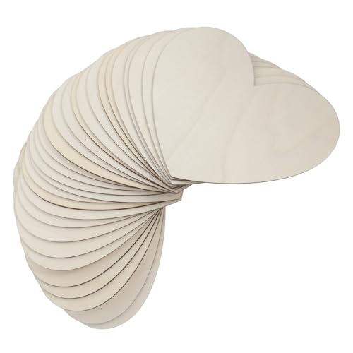 YOSADIER 30 Stück Leere Herzförmige Holzspäne Ästhetisches Unvollendete Zeremonie Ornamente Zum Basteln Für Den Innenbereich Hochzeitstische Streuausschnitte Für Zuhause Groß YOSADIER 30 Stück Leere Herzförmige Holzspäne Ästhetisches Unvollendete Zeremonie Ornamente Zum Basteln Für Den Innenbereich Hochzeitstische Streuausschnitte Für Zuhause Groß von YOSADIER