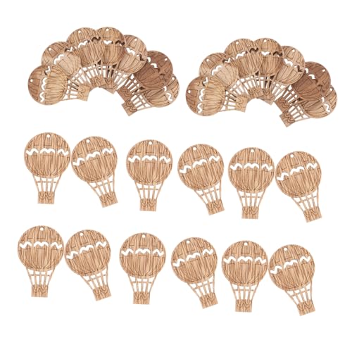 YOSADIER 30 Stück Teiliges Heißluftballon Holzscheiben Holzornamente für DIY Bastelprojekte Handbemalt Glatte Oberfläche Leichte Holzstücke für Partydekoration Geburtstag Weihnachten YOSADIER 30 Stück Teiliges Heißluftballon Holzscheiben Holzornamente für DIY Bastelprojekte Handbemalt Glatte Oberfläche Leichte Holzstücke für Partydekoration Geburtstag Weihnachten von YOSADIER
