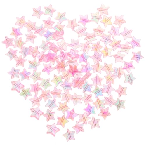 YOSADIER 300 Stück Bunte Acryl Fädelperlen Fünf Punkte Stern Design für Armbänder Schmuckherstellung DIY Basteln Zubehör für Halsketten Ohrringe Schlüsselanhänger YOSADIER 300 Stück Bunte Acryl Fädelperlen Fünf Punkte Stern Design für Armbänder Schmuckherstellung DIY Basteln Zubehör für Halsketten Ohrringe Schlüsselanhänger von YOSADIER