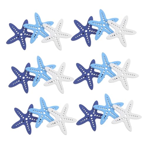 YOSADIER 300 Stück Mediterrane Nautische Holzscheiben Diy Bastelmaterial für Küstendekoration Handgefertigte Seestern Ornamente für Sommerprojekte YOSADIER 300 Stück Mediterrane Nautische Holzscheiben Diy Bastelmaterial für Küstendekoration Handgefertigte Seestern Ornamente für Sommerprojekte von YOSADIER