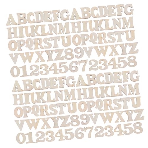 YOSADIER 308 Stück Teiliges Set aus Unlackierten Holzbuchstaben und Zahlen Glatte Oberfläche Sichere DIY holzformen für Wanddekoration Nachhaltige Natürliche Holz deko für Erwachsene YOSADIER 308 Stück Teiliges Set aus Unlackierten Holzbuchstaben und Zahlen Glatte Oberfläche Sichere DIY holzformen für Wanddekoration Nachhaltige Natürliche Holz deko für Erwachsene von YOSADIER