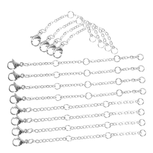 YOSADIER 30Stücke Kettenverlängerungen für Schmuck für DIY und Armbänder Robust und Langlebig Geschenkidee für Kreative Projekte von YOSADIER