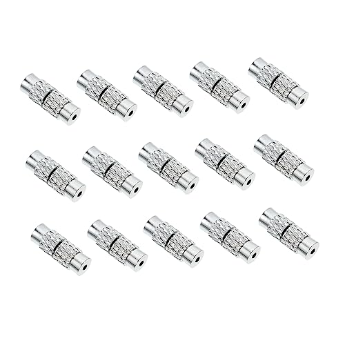 YOSADIER 30Stücke Schraubverschlüsse für Schmuckherstellung Endkappen für und Armbänder für DIY Handwerksprojekte und Reparaturen YOSADIER 30Stücke Schraubverschlüsse für Schmuckherstellung Endkappen für und Armbänder für DIY Handwerksprojekte und Reparaturen von YOSADIER