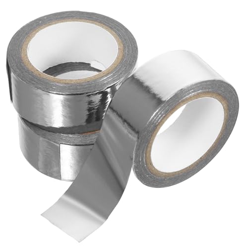 YOSADIER 3Rollen Washi Tape und Silberfolie Dekoratives Klebeband für DIY Scrapbooking und Journaling Mehrzweck Papierband für Kreative Bastelprojekte von YOSADIER