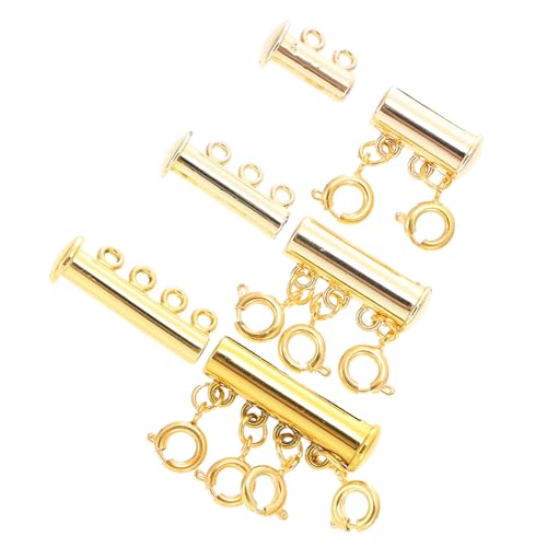 YOSADIER 3Stücke DIY Magnetverschluss für Schmuck Goldene Verbindungselemente für Armbänder Langlebige Schmuckbefestigungen für Persönliche DIY Projekte YOSADIER 3Stücke DIY Magnetverschluss für Schmuck Goldene Verbindungselemente für Armbänder Langlebige Schmuckbefestigungen für Persönliche DIY Projekte von YOSADIER