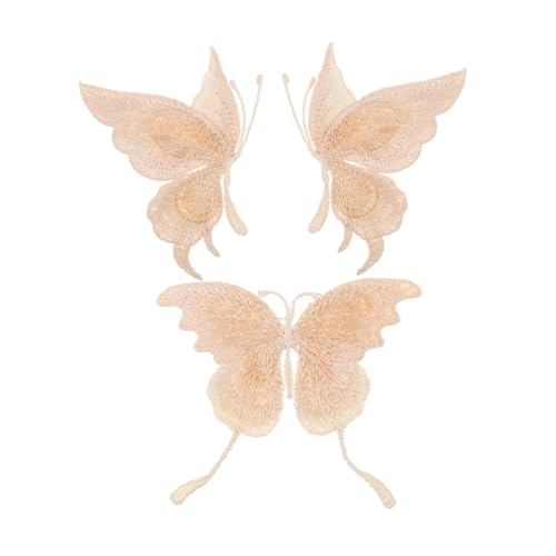 YOSADIER 3Stücke DIY Schmetterling Applikationen zum Nähen Hochwertige Stickerei Patches für Kleidung Taschen und Hüte zur Dekoration und Reparatur YOSADIER 3Stücke DIY Schmetterling Applikationen zum Nähen Hochwertige Stickerei Patches für Kleidung Taschen und Hüte zur Dekoration und Reparatur von YOSADIER