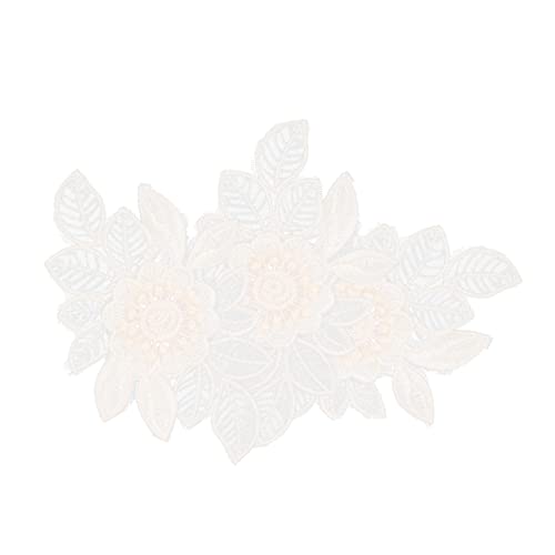 YOSADIER 3Stücke Spitze Applikationen Dekorative Stickerei Patches für Kleidung DIY Basteln Kostümgestaltung zum Aufbügeln oder Annähen Hochwertige YOSADIER 3Stücke Spitze Applikationen Dekorative Stickerei Patches für Kleidung DIY Basteln Kostümgestaltung zum Aufbügeln oder Annähen Hochwertige von YOSADIER