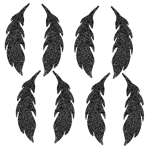 YOSADIER 4 Paare Strass-patches Kleidung Ausbessern Blattflecken Mantelflicken Flicken Für Kleidung Kleidungsflicken Hut-patch Applikationen Bestickt Aufnäher Für Jeans Schwarz Strasssteine YOSADIER 4 Paare Strass-patches Kleidung Ausbessern Blattflecken Mantelflicken Flicken Für Kleidung Kleidungsflicken Hut-patch Applikationen Bestickt Aufnäher Für Jeans Schwarz Strasssteine von YOSADIER