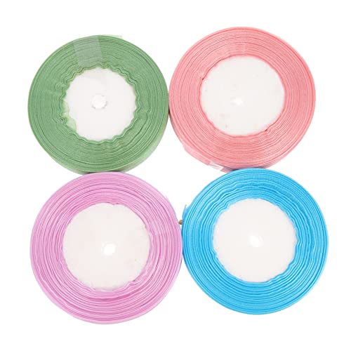 YOSADIER 4 Rollen Box Verpackungsband Bänder für Handwerk Band umwickeln dekorativ Wickelband trimmen Weiß hochzeitsgeschenk Band zum Verpacken DIY Bastelband Nylon YOSADIER 4 Rollen Box Verpackungsband Bänder für Handwerk Band umwickeln dekorativ Wickelband trimmen Weiß hochzeitsgeschenk Band zum Verpacken DIY Bastelband Nylon von YOSADIER