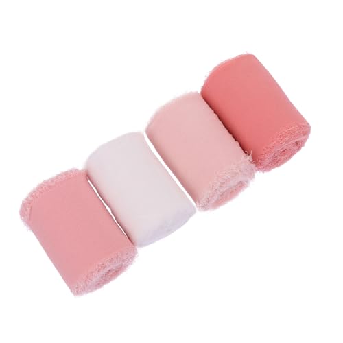 YOSADIER 4 Rollen Fransenband für Hochzeitsdekoration Blumensträuße Einladungen Geschenkverpackungen Breit und Naturtönen pro für Diy Projekte und Feierlichkeiten YOSADIER 4 Rollen Fransenband für Hochzeitsdekoration Blumensträuße Einladungen Geschenkverpackungen Breit und Naturtönen pro für Diy Projekte und Feierlichkeiten von YOSADIER