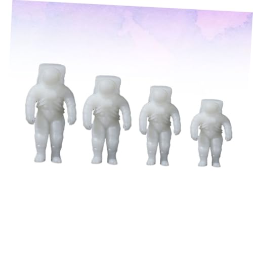 YOSADIER 4 Stück Teiliges Kristall Epoxidharz DIY Füllmaterial Astronaut Mini Ornamente Weiß Dreidimensionale Mikro Landschafts Dekoration für Bastelprojekte und Schmuckherstellung YOSADIER 4 Stück Teiliges Kristall Epoxidharz DIY Füllmaterial Astronaut Mini Ornamente Weiß Dreidimensionale Mikro Landschafts Dekoration für Bastelprojekte und Schmuckherstellung von YOSADIER