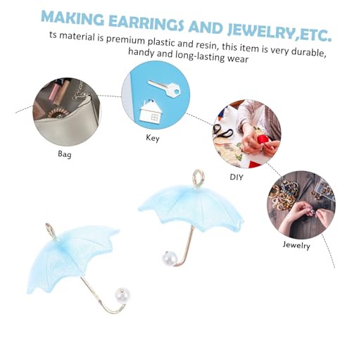 YOSADIER 4 Stück Teiliges Mini Regenschirm Anhänger aus Langlebigem Acryl Bunte DIY Ohrringe Tropfen Charms für Mädchen Kreative Handgefertigte Ohrschmuck Anhänger für Schmuckherstellung YOSADIER 4 Stück Teiliges Mini Regenschirm Anhänger aus Langlebigem Acryl Bunte DIY Ohrringe Tropfen Charms für Mädchen Kreative Handgefertigte Ohrschmuck Anhänger für Schmuckherstellung von YOSADIER