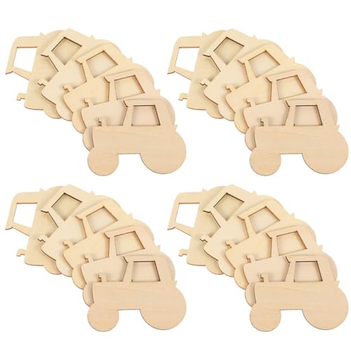 YOSADIER 40 Stück Holz Ausschnitte DIY Unbemalt für Kreative Bastelprojekte Holzformen für Malerei für Hochzeiten und Dekorationen YOSADIER 40 Stück Holz Ausschnitte DIY Unbemalt für Kreative Bastelprojekte Holzformen für Malerei für Hochzeiten und Dekorationen von YOSADIER