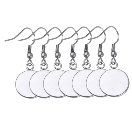 YOSADIER 40 Stück Ohrhakenohrhalter Set zur Herstellung von Ohrringen Lieferungen Zubehör Lünette Leerzeichen Herstellung von Ohrring-Basisschmuck silberne Ohrhänger Silver YOSADIER 40 Stück Ohrhakenohrhalter Set zur Herstellung von Ohrringen Lieferungen Zubehör Lünette Leerzeichen Herstellung von Ohrring-Basisschmuck silberne Ohrhänger Silver von YOSADIER
