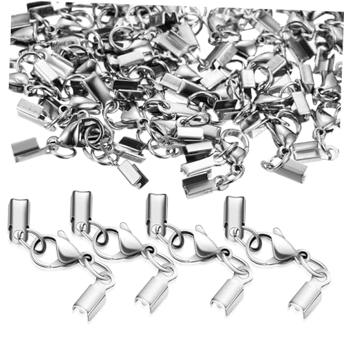 YOSADIER 40Stücke Hummerkrallenverschlüsse Robuste Karabinerverschlüsse für Armbänder und DIY Schmuckherstellung für Bastelprojekte YOSADIER 40Stücke Hummerkrallenverschlüsse Robuste Karabinerverschlüsse für Armbänder und DIY Schmuckherstellung für Bastelprojekte von YOSADIER