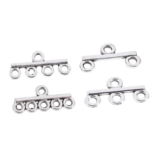 YOSADIER 40Stücke Schmuckverschlüsse Für Halsketten Und Armbänder DIY Verschlüsse Hochwertigem Legierungsmaterial Antik Silberfarben Für Schmuckprojekte YOSADIER 40Stücke Schmuckverschlüsse Für Halsketten Und Armbänder DIY Verschlüsse Hochwertigem Legierungsmaterial Antik Silberfarben Für Schmuckprojekte von YOSADIER