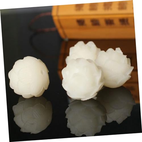 YOSADIER 5 Stück Buddhistischer Perlenschmuck Party geformt Buddha Perlen buddhistische Gebetskette Gebetsperlen Buddhismus Wurzelperle Perle Acryl Weiß YOSADIER 5 Stück Buddhistischer Perlenschmuck Party geformt Buddha Perlen buddhistische Gebetskette Gebetsperlen Buddhismus Wurzelperle Perle Acryl Weiß von YOSADIER