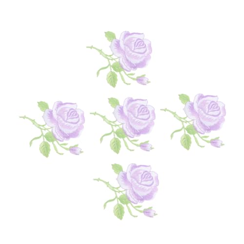 YOSADIER 5 Stück Rosenförmige Bügelpatches Gestickte Applikationen zur Kleidungsreparatur und Dekoration für Kleidung Taschen und Accessoires Leicht Anzubringen und Platzsparend YOSADIER 5 Stück Rosenförmige Bügelpatches Gestickte Applikationen zur Kleidungsreparatur und Dekoration für Kleidung Taschen und Accessoires Leicht Anzubringen und Platzsparend von YOSADIER