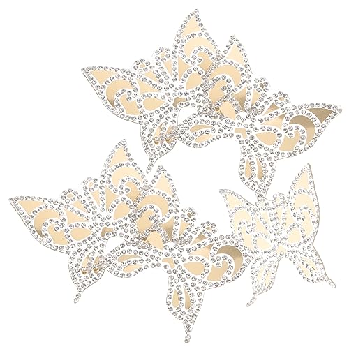YOSADIER 5 Stück Teiliges Schmetterling Bügelflicken Strass Aufnäher für Kleidung Hüte und DIY Dekoration Beständig und Einfach Anzubringen für Persönliche Anpassungen und Bastelprojekte YOSADIER 5 Stück Teiliges Schmetterling Bügelflicken Strass Aufnäher für Kleidung Hüte und DIY Dekoration Beständig und Einfach Anzubringen für Persönliche Anpassungen und Bastelprojekte von YOSADIER