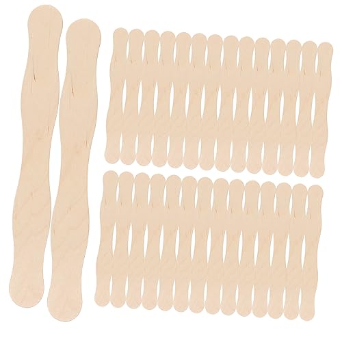 YOSADIER 50 Stück Diy Holzstäbe für Bastelprojekte Eisstiele Farbmischung für Hochzeiten Partys und Kreative Handwerksideen YOSADIER 50 Stück Diy Holzstäbe für Bastelprojekte Eisstiele Farbmischung für Hochzeiten Partys und Kreative Handwerksideen von YOSADIER
