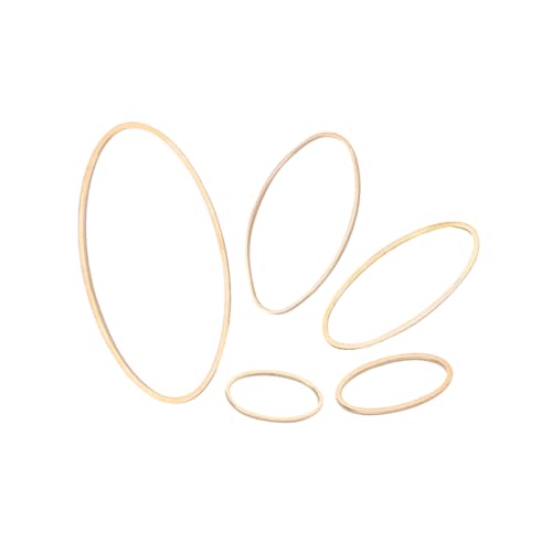 YOSADIER 50 Stück Geometrische Kupferanhänger für DIY Schmuckherstellung Oval Schmuckzubehör für Frauen und Mädchen Gold YOSADIER 50 Stück Geometrische Kupferanhänger für DIY Schmuckherstellung Oval Schmuckzubehör für Frauen und Mädchen Gold von YOSADIER