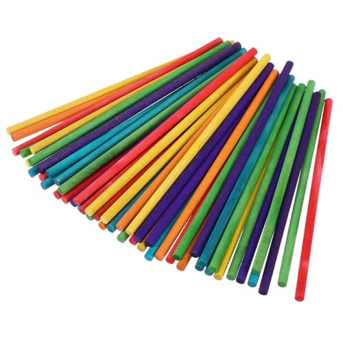 YOSADIER 50 Stück Holzstäbchen für Diy Bastelmaterial für Eisstiele Modellbau und Kreative Projekte Hochwertigem Holz Glatt und Splitterfrei YOSADIER 50 Stück Holzstäbchen für Diy Bastelmaterial für Eisstiele Modellbau und Kreative Projekte Hochwertigem Holz Glatt und Splitterfrei von YOSADIER
