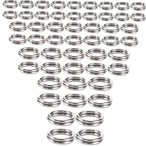 YOSADIER 500Stücke Sprungringe Rostfreiem Robuste Metallringe für Schmuckherstellung und DIY Projekte Vielseitige Verbindungselemente für Armbänder Schlüsselanhänger und Mehr YOSADIER 500Stücke Sprungringe Rostfreiem Robuste Metallringe für Schmuckherstellung und DIY Projekte Vielseitige Verbindungselemente für Armbänder Schlüsselanhänger und Mehr von YOSADIER