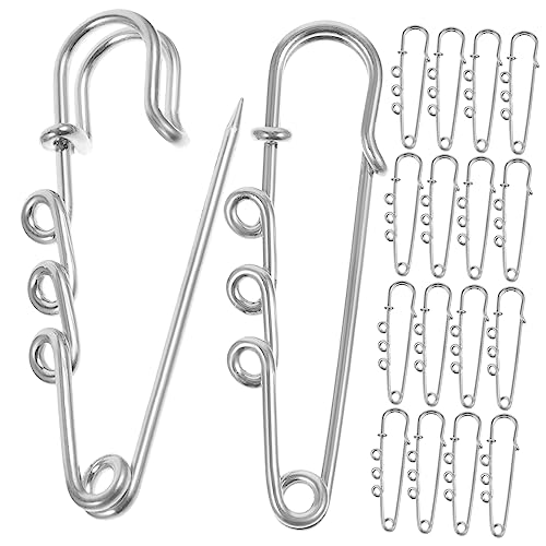 YOSADIER 50Stücke Sicherheitsnadeln Hochwertige Broschenstifte für DIY Projekte für Hüte Schals und Kleidung Einfache Handhabung und Robust Perfektes YOSADIER 50Stücke Sicherheitsnadeln Hochwertige Broschenstifte für DIY Projekte für Hüte Schals und Kleidung Einfache Handhabung und Robust Perfektes von YOSADIER