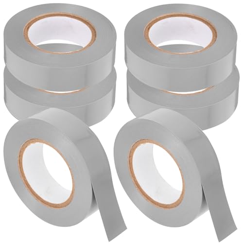 YOSADIER 6 Rollen Isolierband Hochwertiges Elektro Klebeband für Elektrische Reparaturen und Verpackungen Stark Haftend für und Außenanwendungen Spritzwassergeschützt von YOSADIER