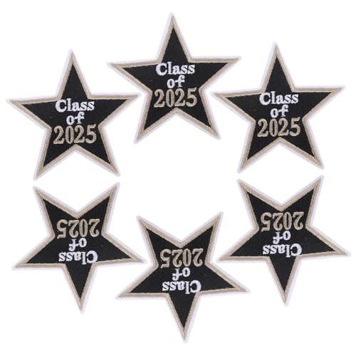 YOSADIER 6 Stück Gestickter Stoffaufnäher DIY Aufnäher Bügelpatches Patch für Kleidung Abschlussaufnäher für Jacken Applikation nähen Vintage-Patches Abschluss-Aufnäher zum Aufbügeln Black YOSADIER 6 Stück Gestickter Stoffaufnäher DIY Aufnäher Bügelpatches Patch für Kleidung Abschlussaufnäher für Jacken Applikation nähen Vintage-Patches Abschluss-Aufnäher zum Aufbügeln Black von YOSADIER
