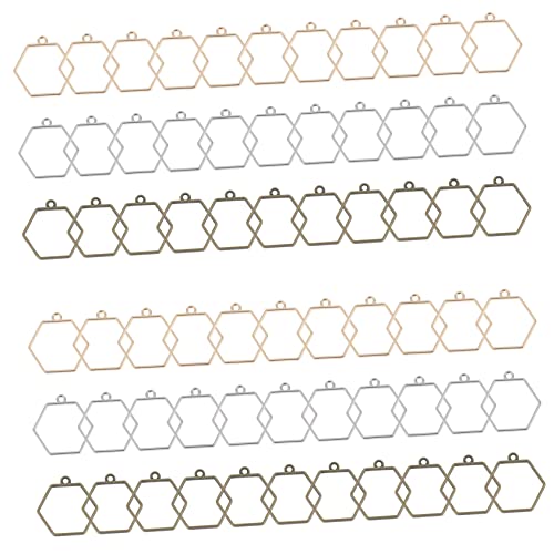 YOSADIER 60 Stück Offene Lünetten Anhänger für Harz Schmuckherstellung Hohlrahmen für Armbänder Schlüsselanhänger Antik Bronze Antik Silber Gold YOSADIER 60 Stück Offene Lünetten Anhänger für Harz Schmuckherstellung Hohlrahmen für Armbänder Schlüsselanhänger Antik Bronze Antik Silber Gold von YOSADIER