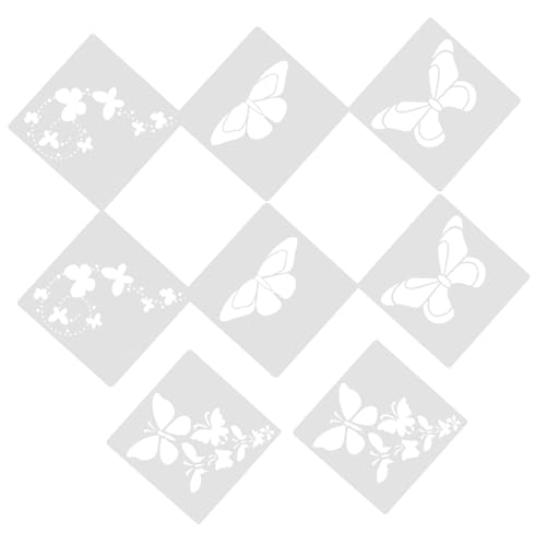 YOSADIER 8 Stück Vorlage für Schmetterlingsausschnitte Zeichenschablonen für malschablonen für scrapbook schablonen bastelsets für Scrapbook-Schablonen DIY Malvorlage YOSADIER 8 Stück Vorlage für Schmetterlingsausschnitte Zeichenschablonen für malschablonen für scrapbook schablonen bastelsets für Scrapbook-Schablonen DIY Malvorlage von YOSADIER