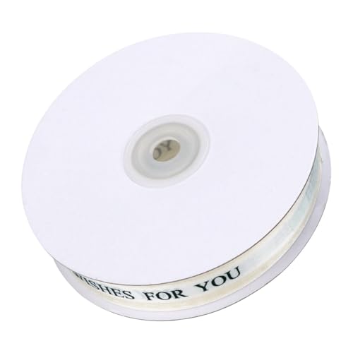 YOSADIER Breites Geschenkband für Kuchenboxen Strapazierfähiges Seidenband in Cremeweiß zum Dekorieren von Back und Geschenkverpackungen Wiederverwendbares DIY Band für Festliche Anlässe YOSADIER Breites Geschenkband für Kuchenboxen Strapazierfähiges Seidenband in Cremeweiß zum Dekorieren von Back und Geschenkverpackungen Wiederverwendbares DIY Band für Festliche Anlässe von YOSADIER