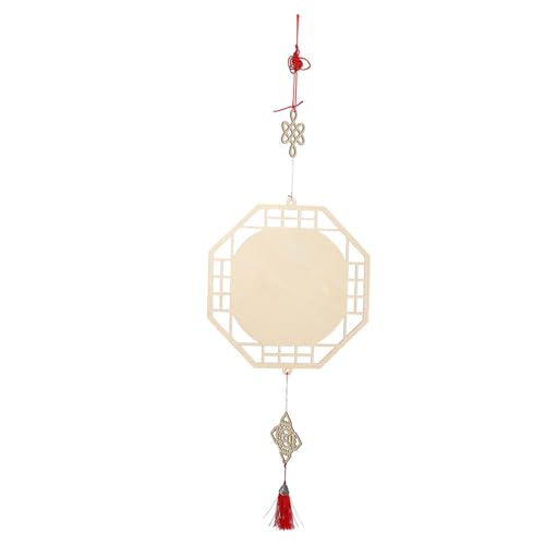 YOSADIER Chinesischer Holzanhänger Achtkantig Handgefertigt DIY Wanddekoration Leicht Montierbar Bastelornament Für Kindergarten Klassenzimmer Flur YOSADIER Chinesischer Holzanhänger Achtkantig Handgefertigt DIY Wanddekoration Leicht Montierbar Bastelornament Für Kindergarten Klassenzimmer Flur von YOSADIER
