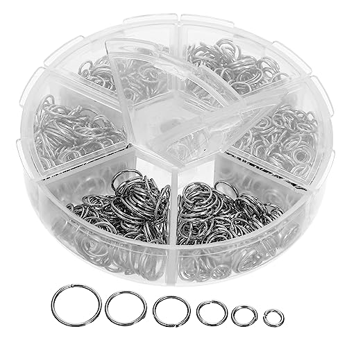 YOSADIER DIY Schmuckringe Sprungringe für Anhänger Kunsthandwerk Schmuckherstellung Metallringe für Armbänder Ohrringe Handgemachte Zubehörteile YOSADIER DIY Schmuckringe Sprungringe für Anhänger Kunsthandwerk Schmuckherstellung Metallringe für Armbänder Ohrringe Handgemachte Zubehörteile von YOSADIER