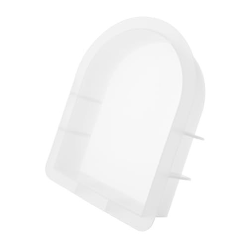 YOSADIER DIY Silikonform für Buchend Bogenförmige Epoxidharz Gießform Flexible Silikonform für Kunsthandwerk Dekorative Buchend für Zuhause Büro und Schule Langlebig und Einfach von YOSADIER