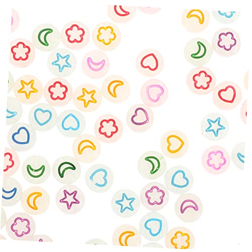 YOSADIER Diy Leuchtende Perlen Acryl Schmuckperlen für Armbänder Diy Zubehör Halbtransparente Leuchtende Perlen für Bastelprojekte YOSADIER Diy Leuchtende Perlen Acryl Schmuckperlen für Armbänder Diy Zubehör Halbtransparente Leuchtende Perlen für Bastelprojekte von YOSADIER