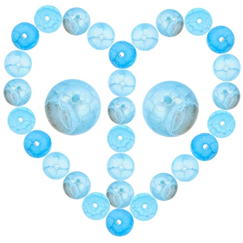 YOSADIER Diy Schmuckperlen Frosted Agate Runde Perlen für Armbänder Bastelarbeiten Schmuckgestaltung und YOSADIER Diy Schmuckperlen Frosted Agate Runde Perlen für Armbänder Bastelarbeiten Schmuckgestaltung und von YOSADIER