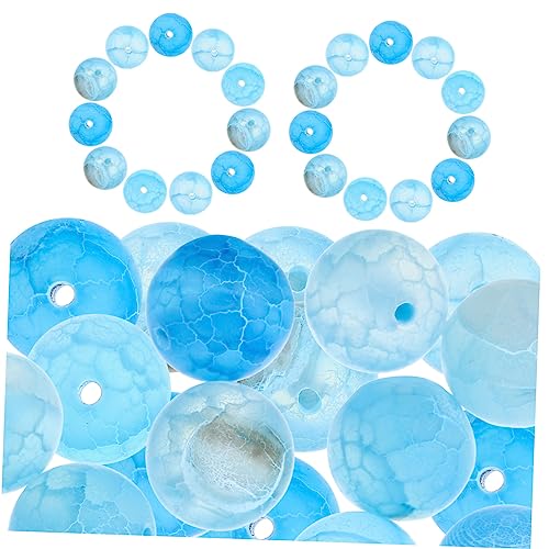 YOSADIER Diy Schmuckperlen Frosted für Armbänder und Ketten Bastelbedarf Leicht Auffädelbar Zwischenperlen für Projekte Schmuckherstellung für Familie YOSADIER Diy Schmuckperlen Frosted für Armbänder und Ketten Bastelbedarf Leicht Auffädelbar Zwischenperlen für Projekte Schmuckherstellung für Familie von YOSADIER
